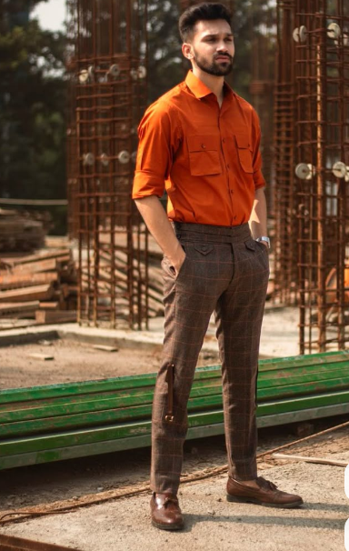 Brown pants