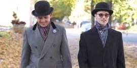 Various stylish hats including wide-brimmed, bucket, and beanie styles arranged as fashion ideas.