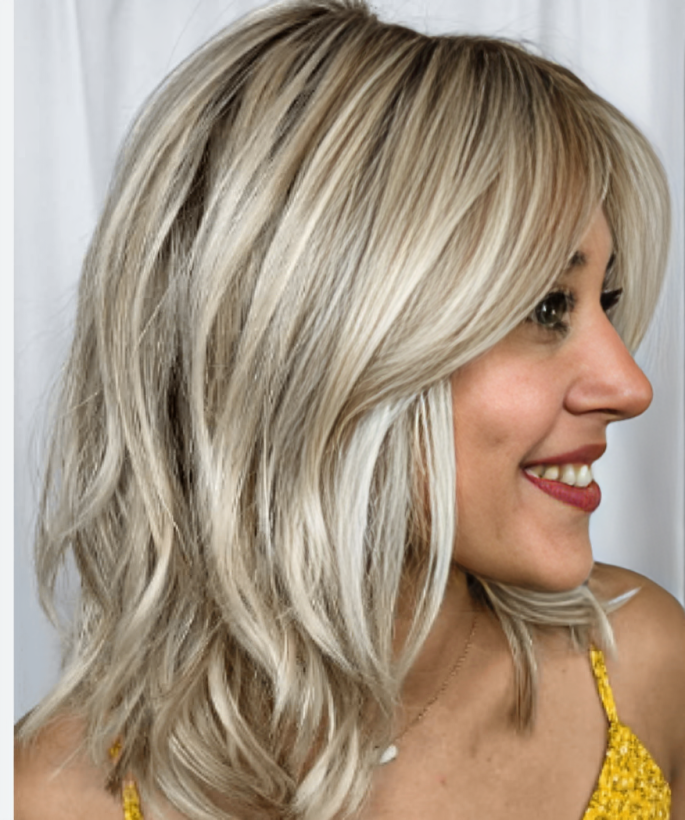 Wavy Hair Lengthy Lob