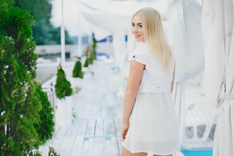 White Poplin Skirt